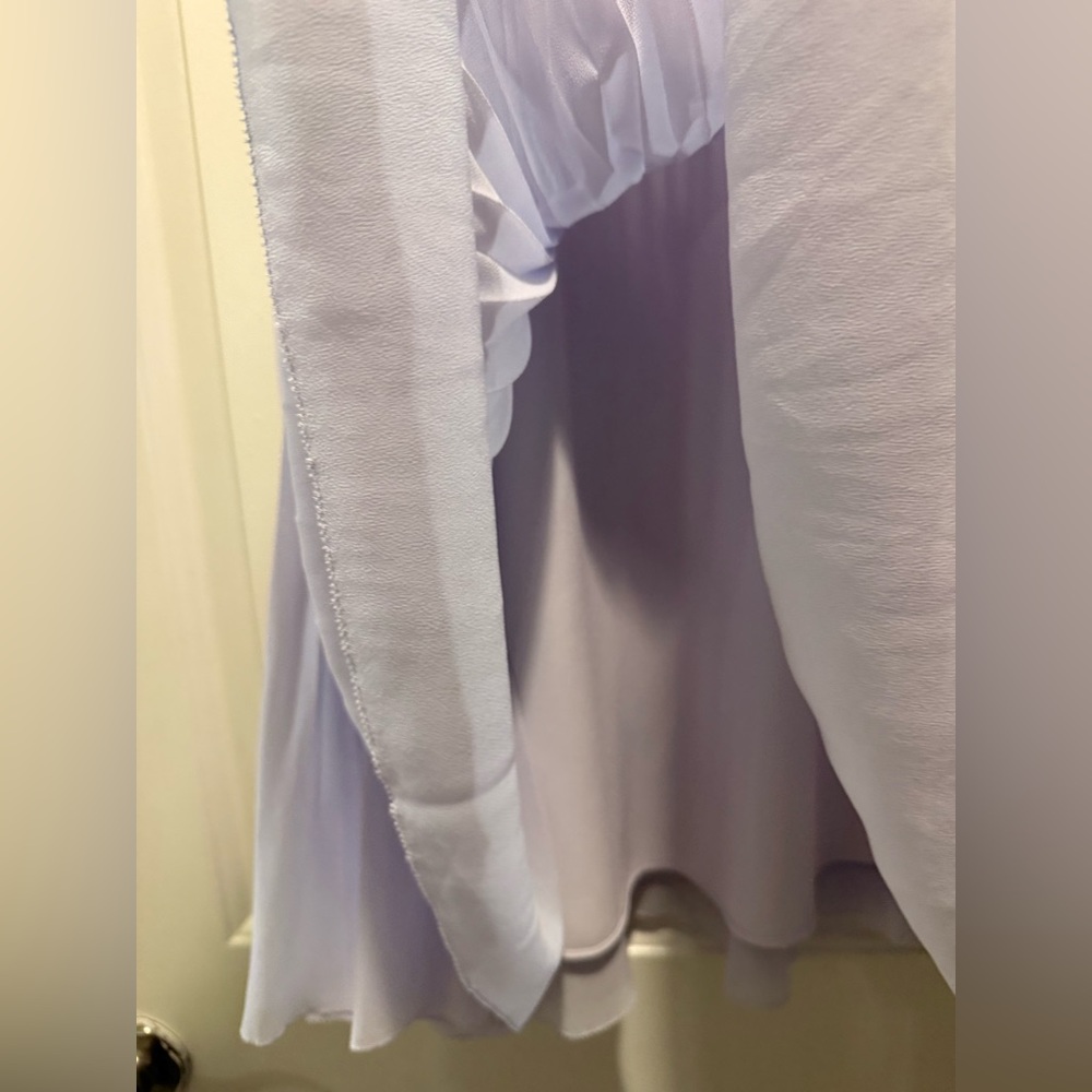 Wilfred Light Purple A-Line Skirt - Picture 2 of 4